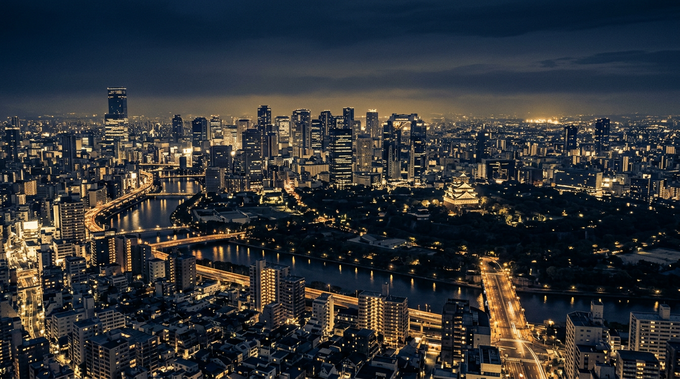 大阪の夜景
